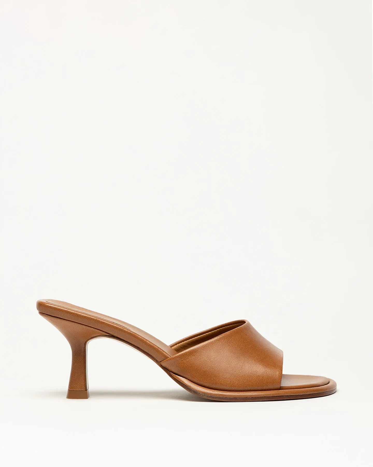 Holton Smooth Leather Heel Sandal