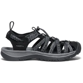 Keen Whisper Black Steel Grey Women's Sandal