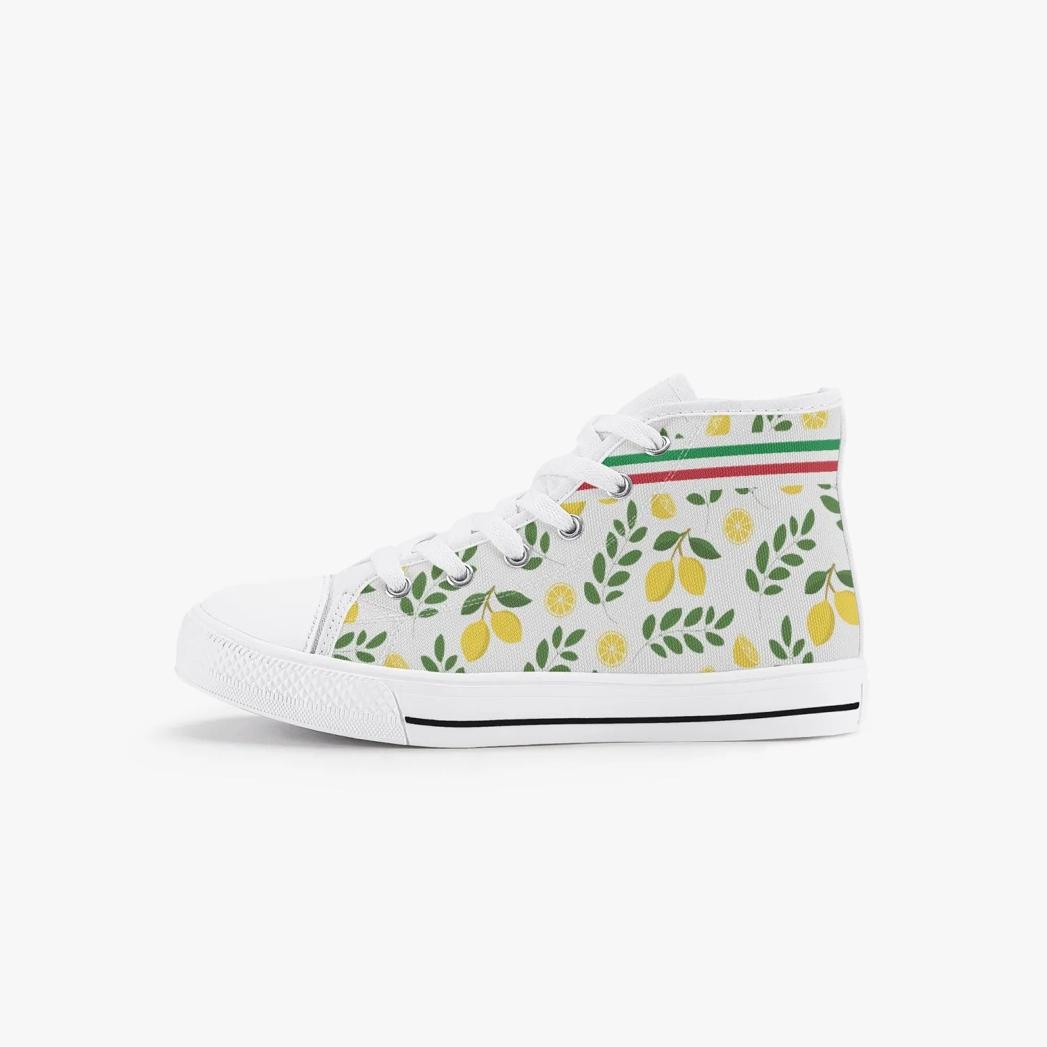 Kid’s High-Top Shoes Italian Lemon