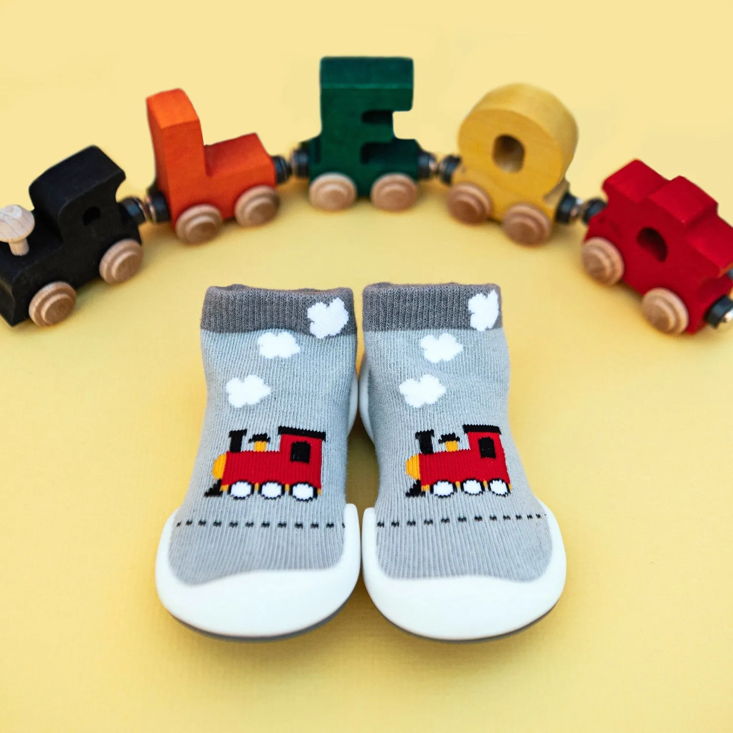 Komuello Baby Shoes - Train