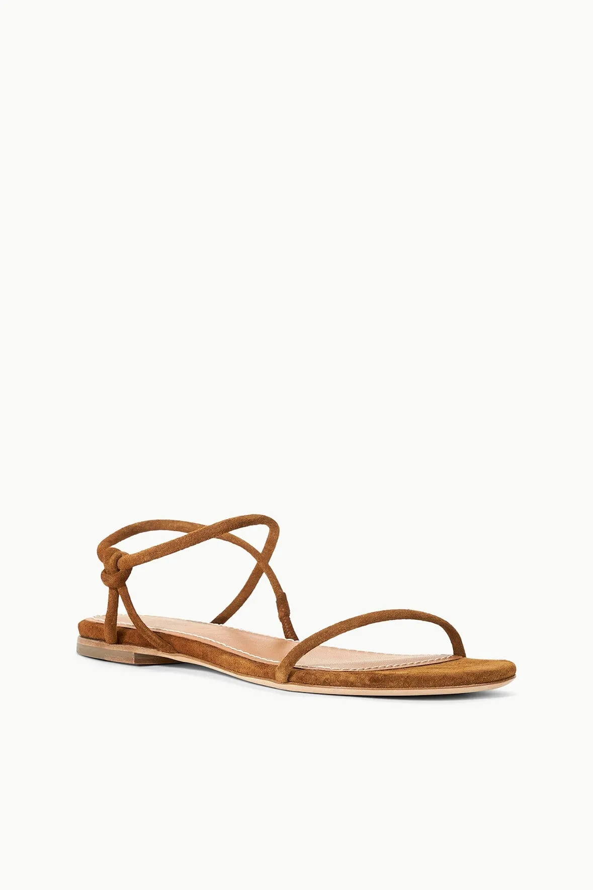 LAUREL SANDAL | TAN SUEDE