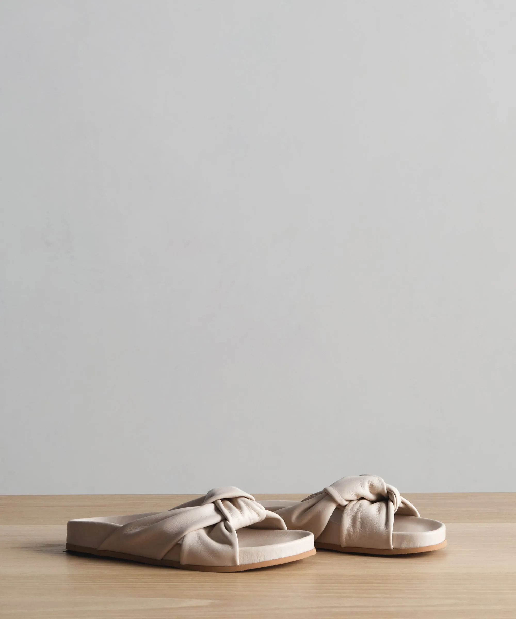 Leather Knot Sandal