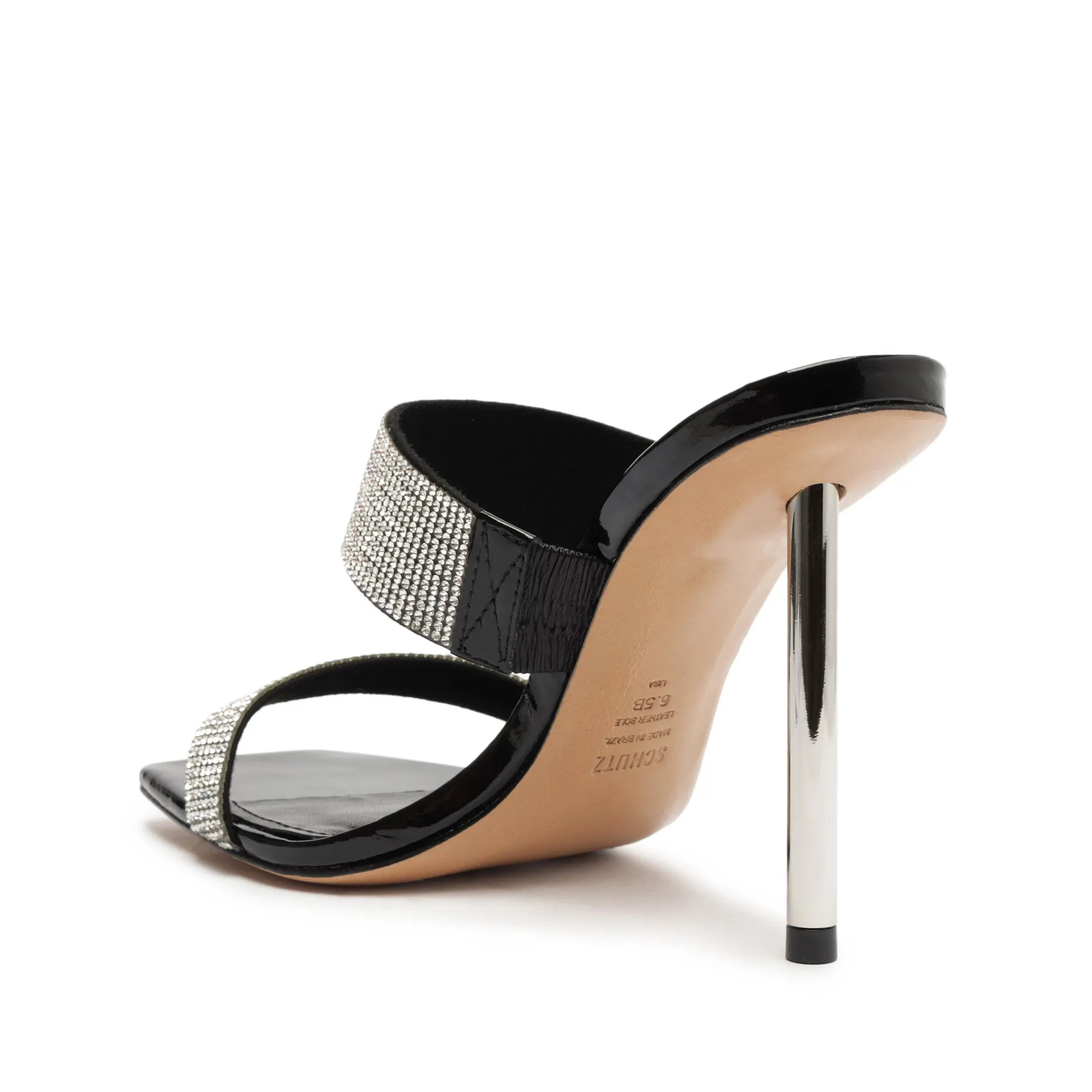 Liam Metallic Nappa Leather Sandal