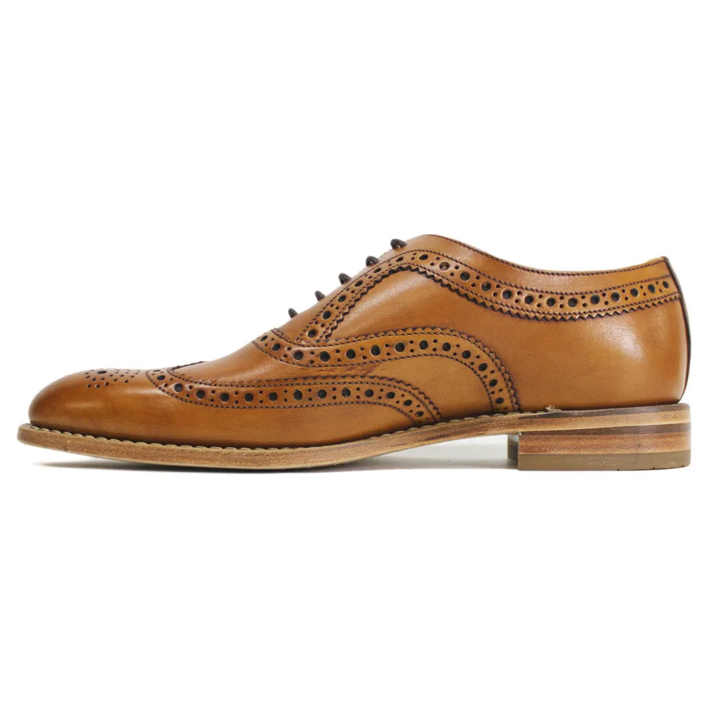 Loake Mens Shoes Fearnley Brogue Wingtip Lace-Up Oxford Leather - UK 11