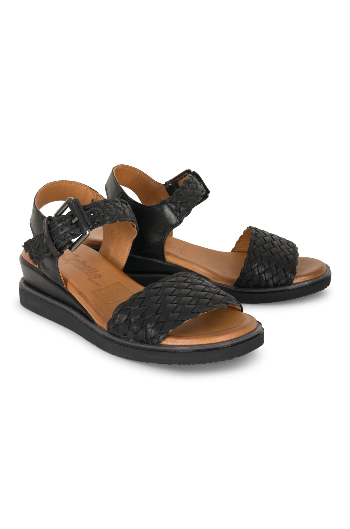 Made in Turkey soft Leather Sandal | BLACK | AMINE YY