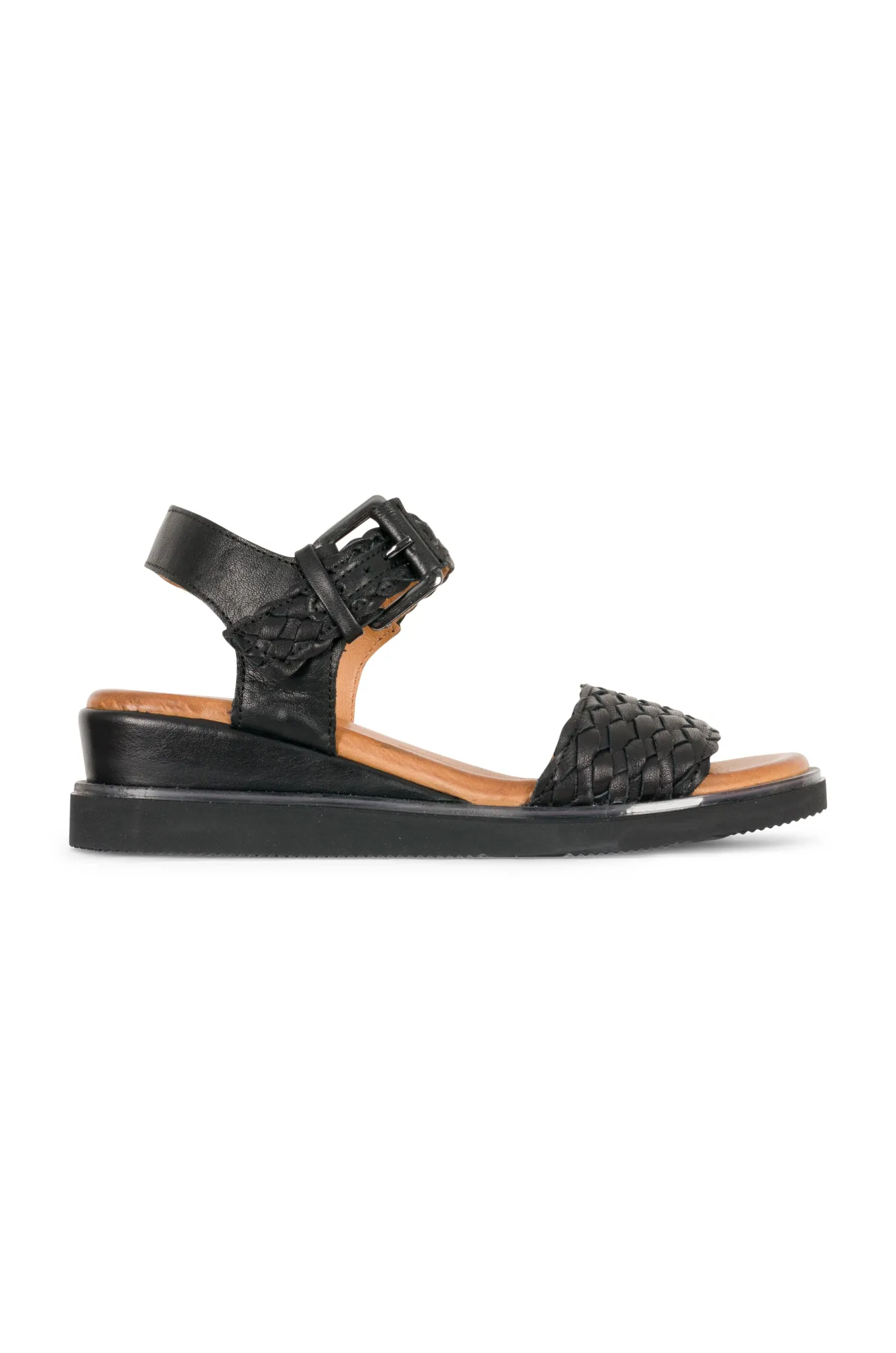 Made in Turkey soft Leather Sandal | BLACK | AMINE YY