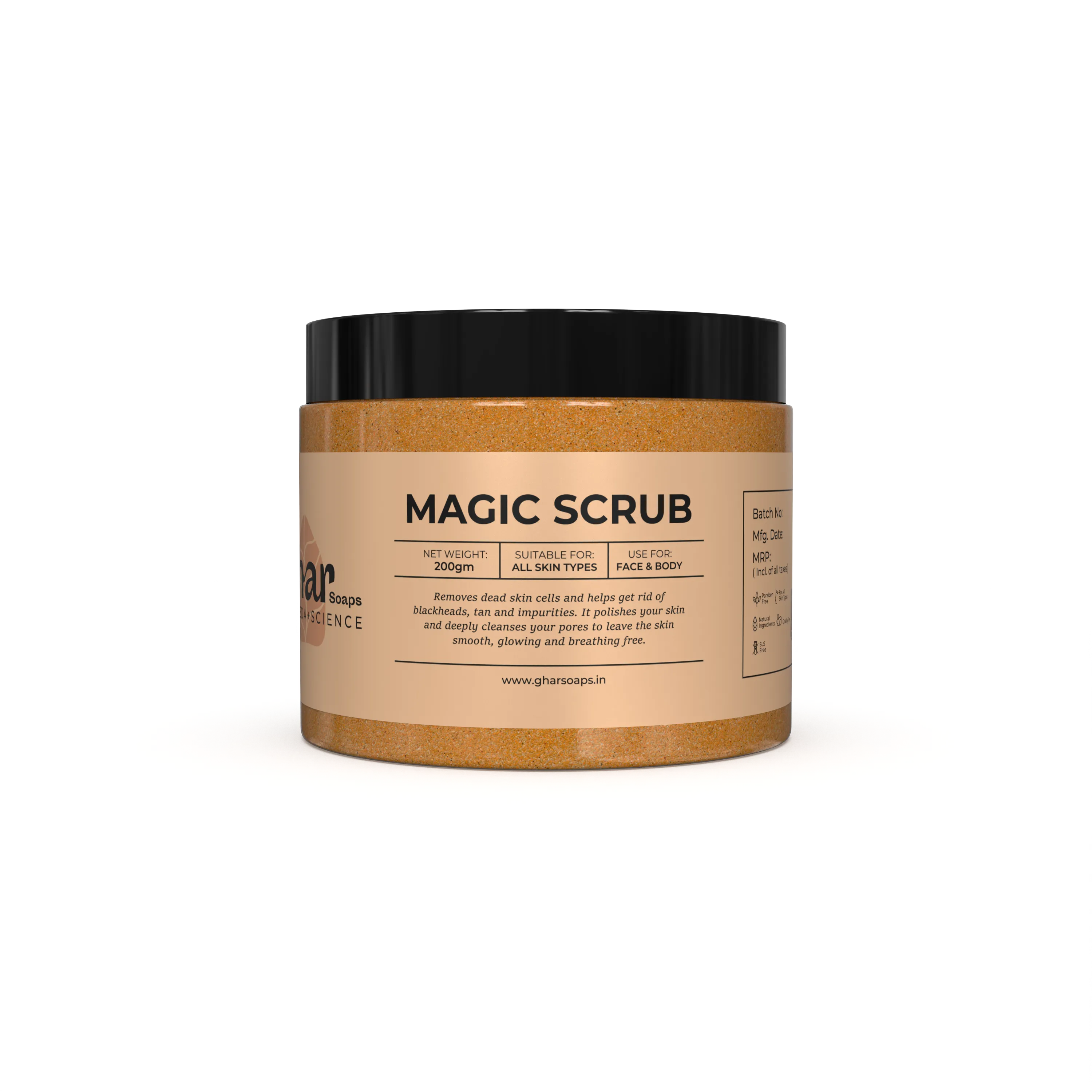 Magic Scrub ( Sandal Wood And Saffron )