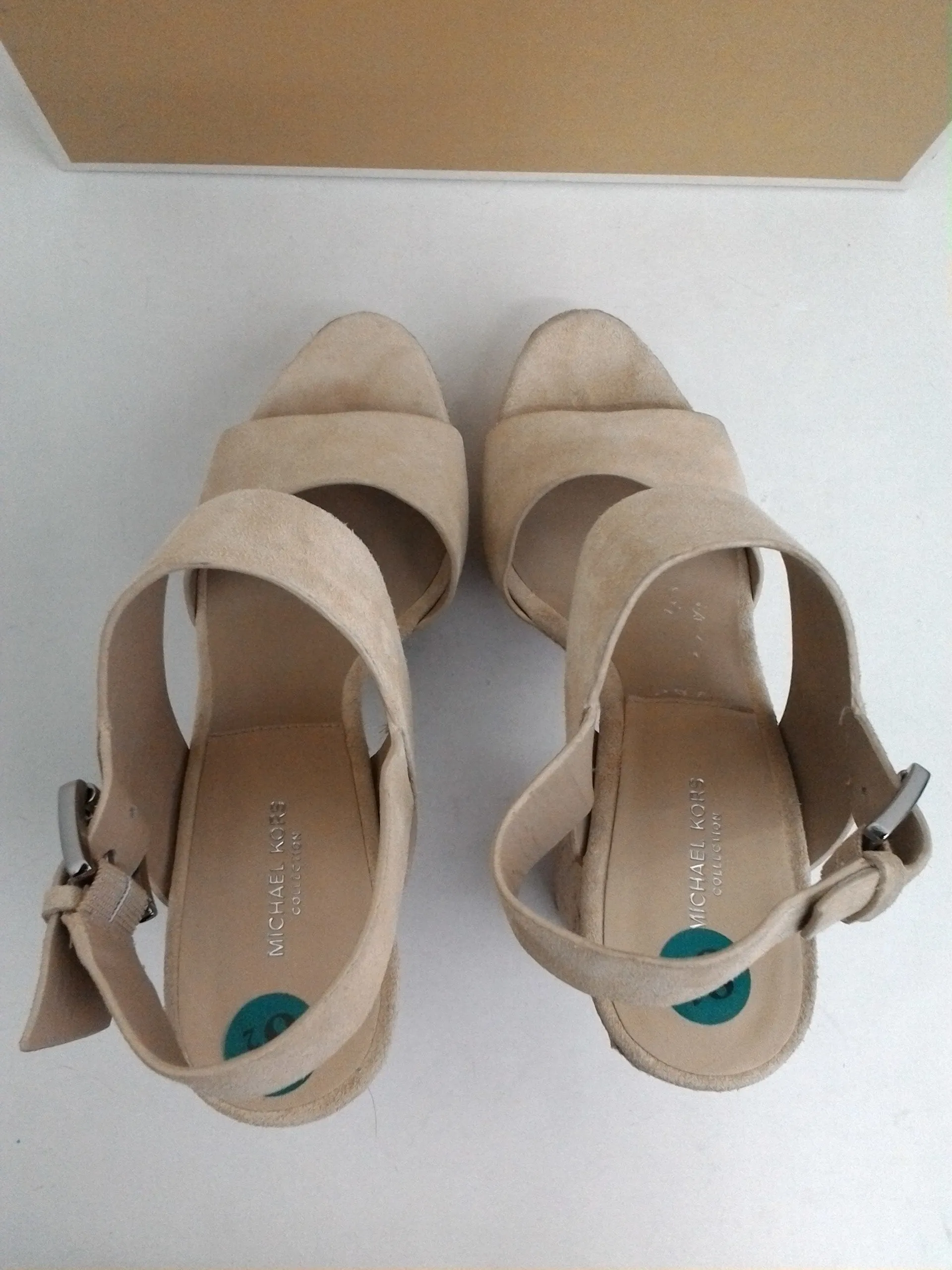 Michael Kors Collection Women's Summer Suede Heeled Platform Size 39