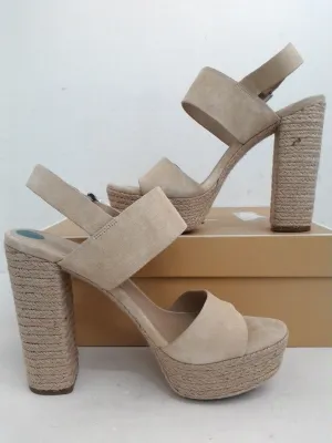 Michael Kors Collection Women's Summer Suede Heeled Platform Size 39