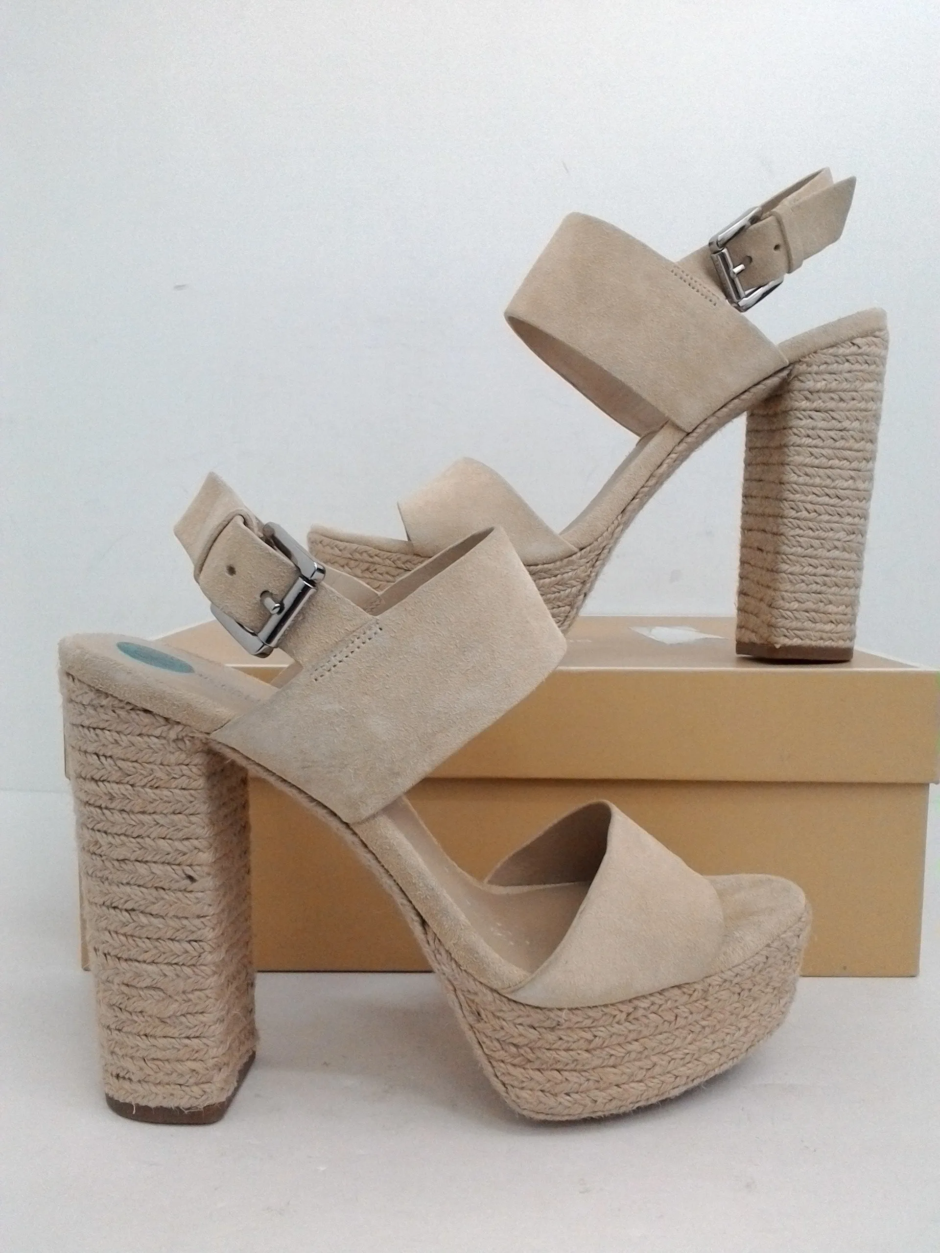 Michael Kors Collection Women's Summer Suede Heeled Platform Size 39