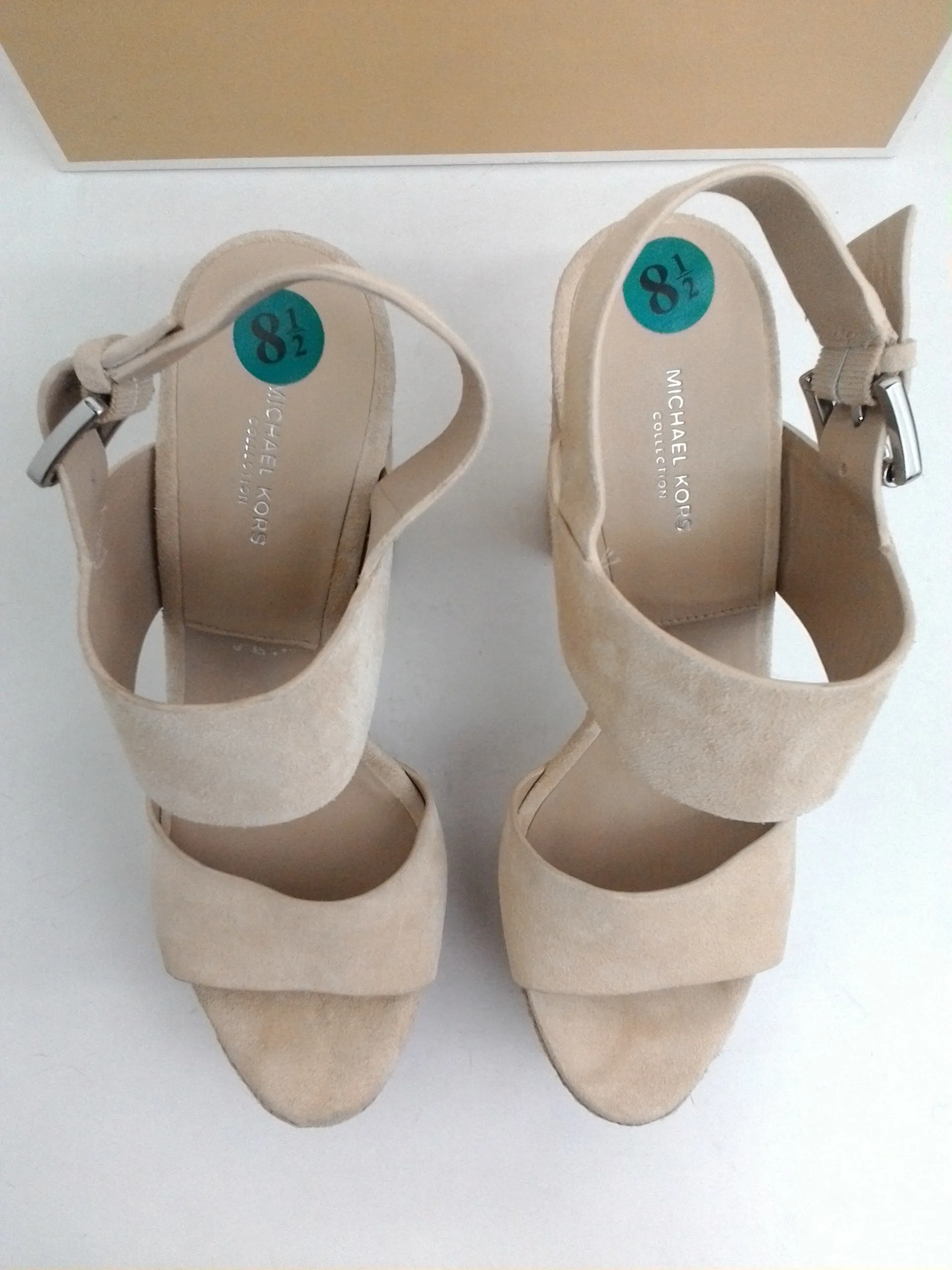 Michael Kors Collection Women's Summer Suede Heeled Platform Size 39