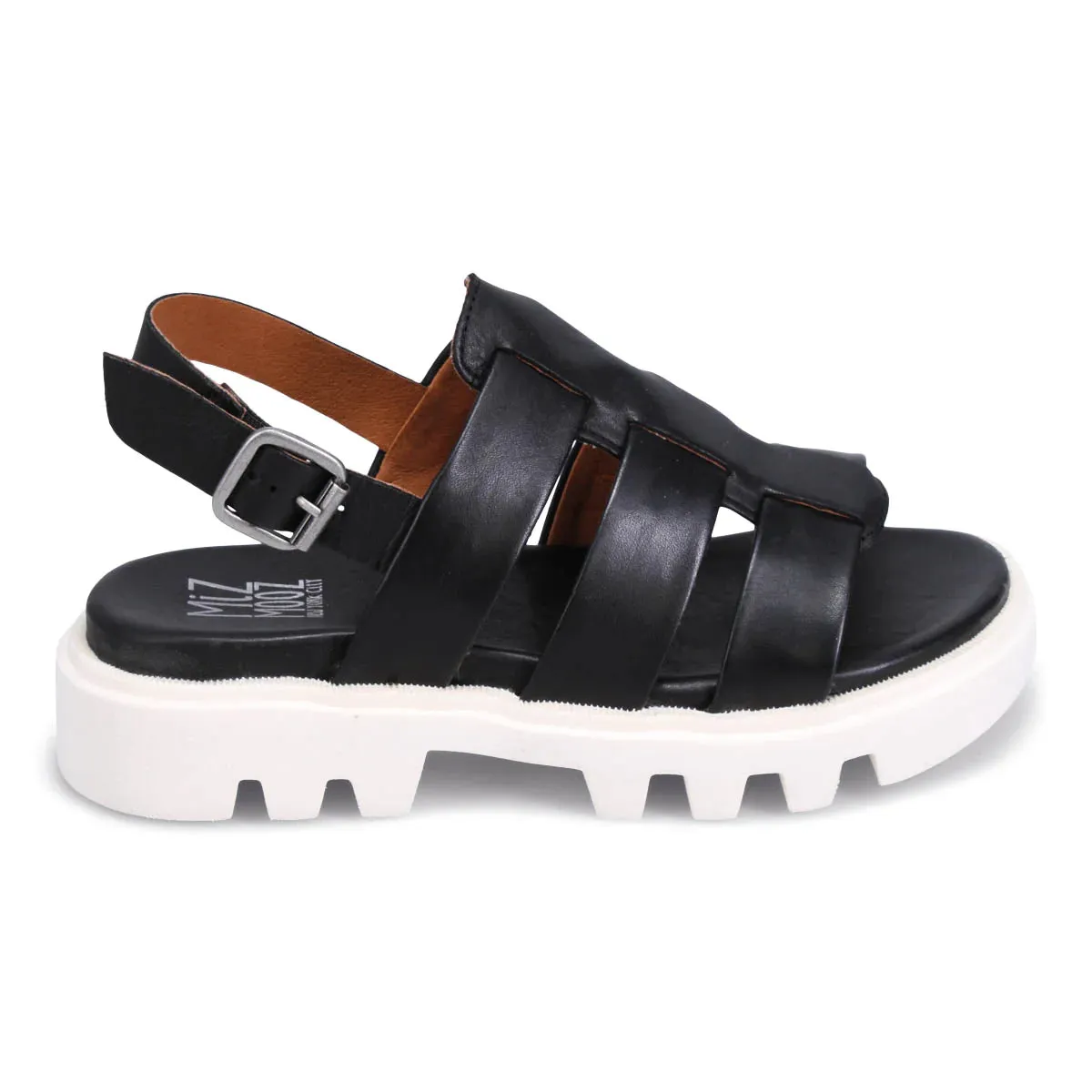 Miz Mooz PAMMY Flatform Sandal in Black