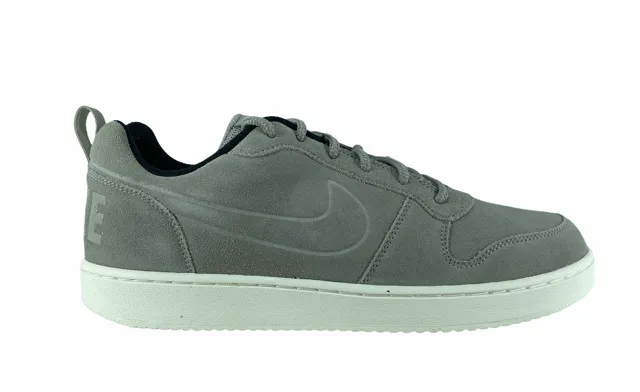 Nike men's sneakers shoe in suede Court Borough Low Prem 844881 006 pebble