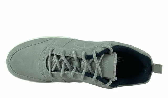 Nike men's sneakers shoe in suede Court Borough Low Prem 844881 006 pebble