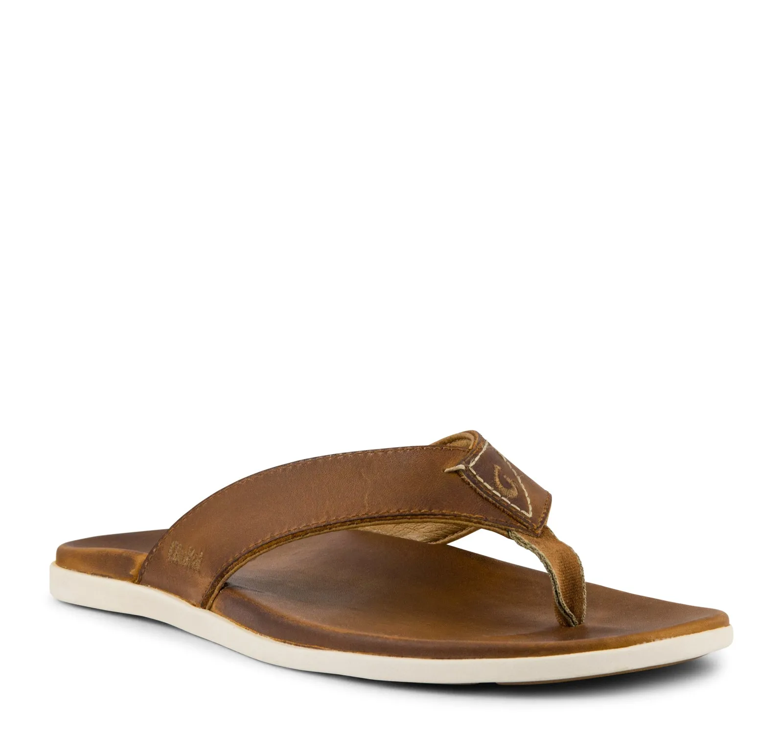 Olukai Nalukai Leather Sandal in Fox