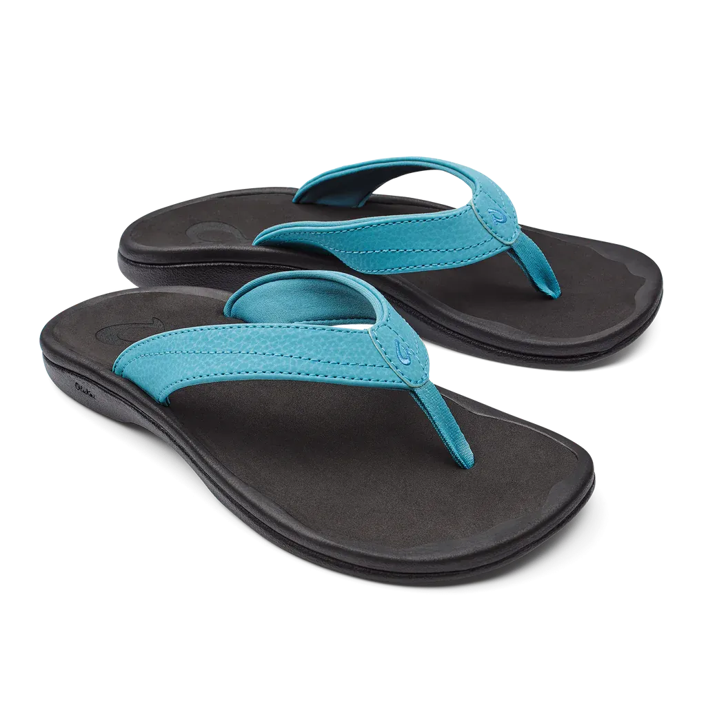 Olukai 'Ohana Sandal - Blue Mist / Black