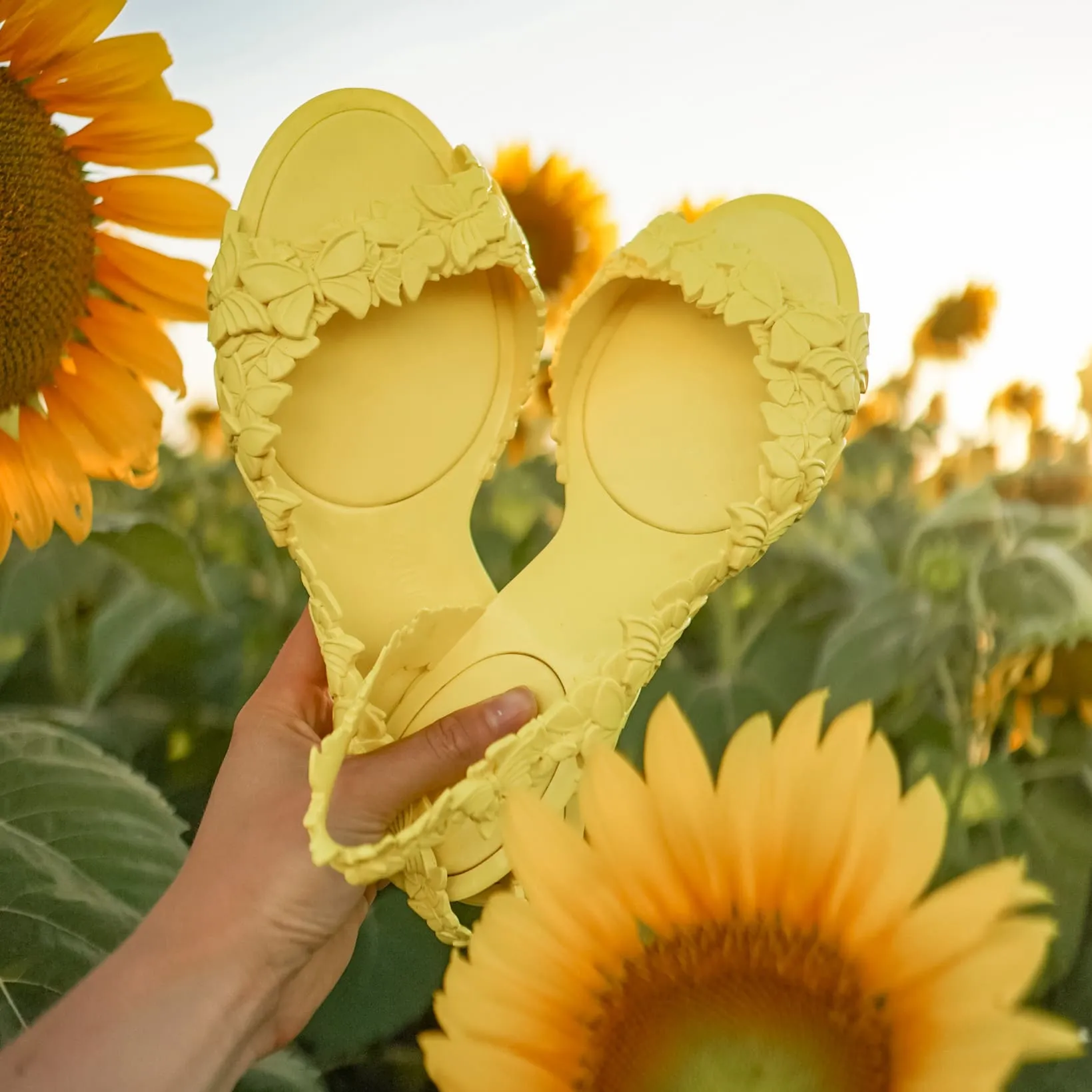 Original Butterfly Yellow Sandal