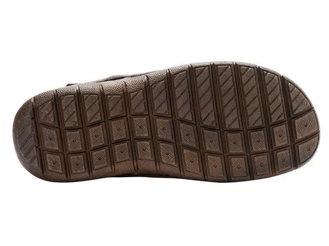 Propet Men's Jospeh Comfort Sandal - Brown