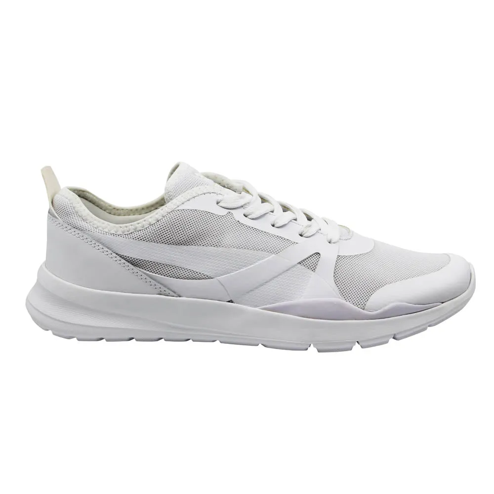 Puma Duplex Evo SP White Low Lace Up Womens Trainers Running Shoes 361384 01