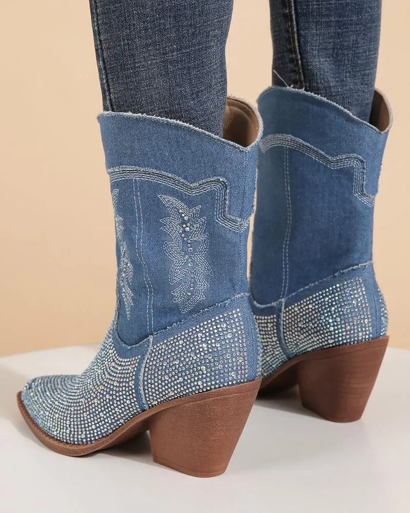 Rhinestone Cowboy Boots