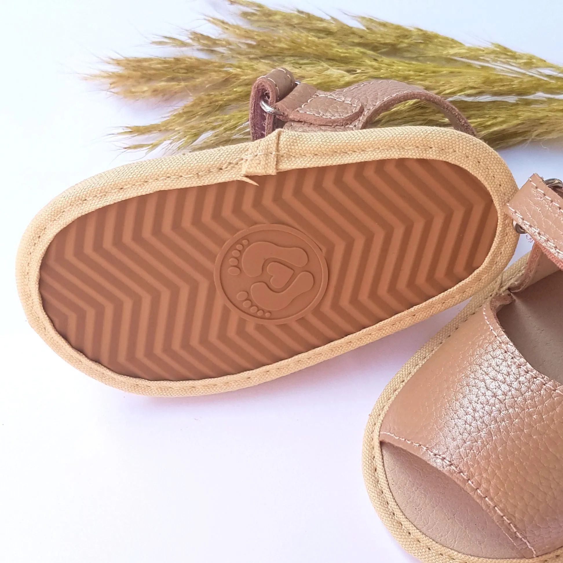 Rosie Gold Baby Sandal