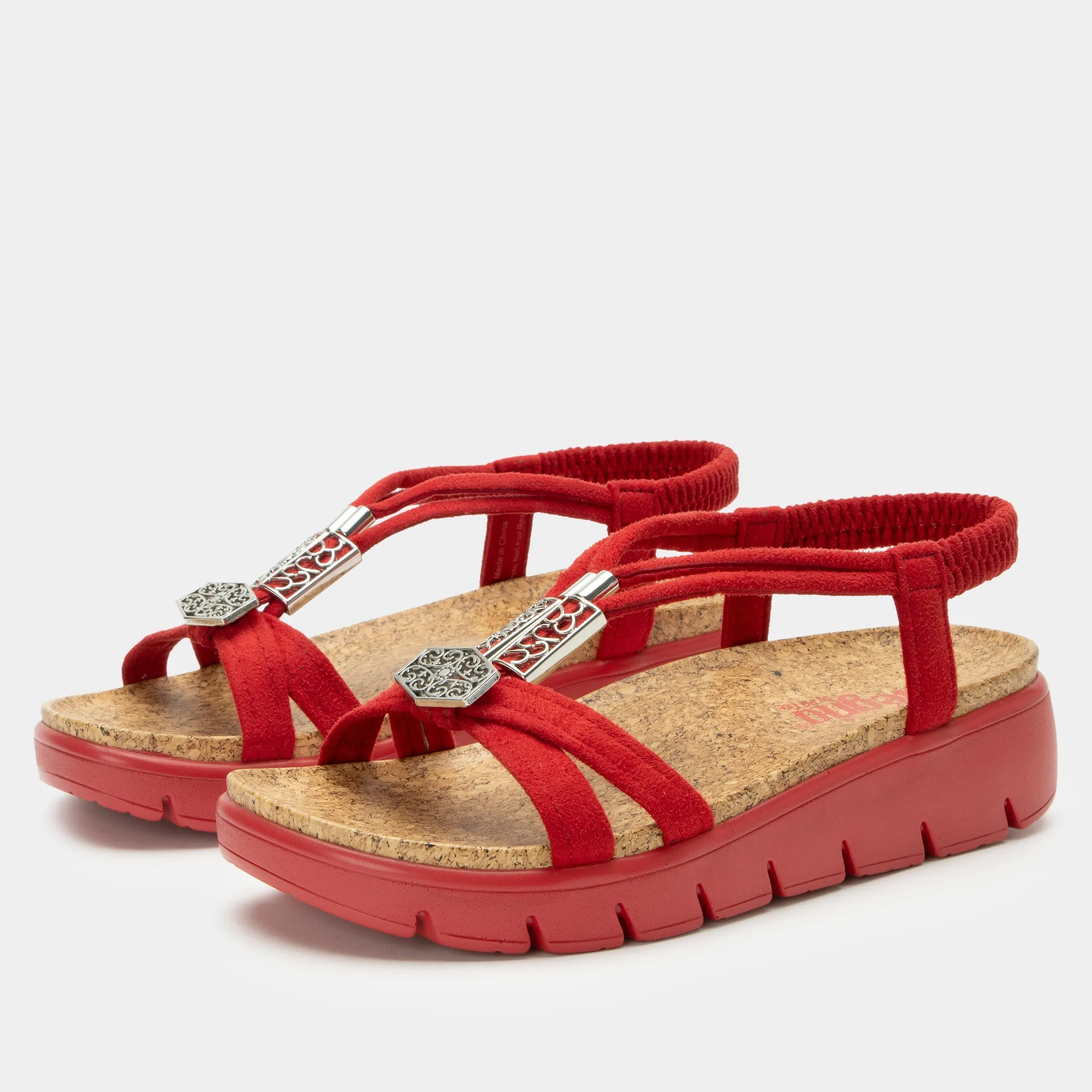 Roz True Red Sandal