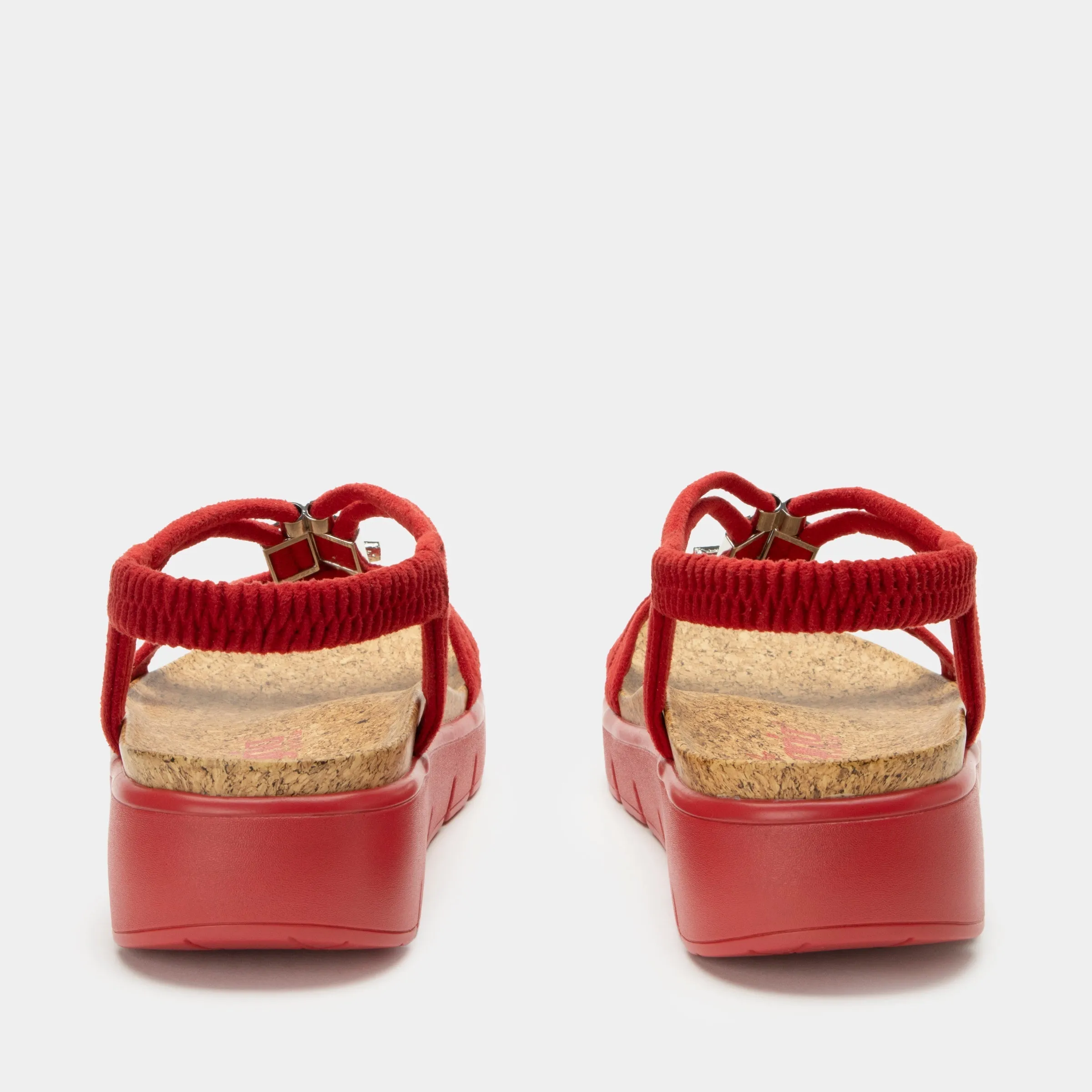 Roz True Red Sandal