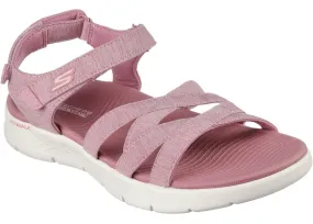 Skechers 141450 Go Walk Flex Sunshine Womens Touch-Fastening Sandal