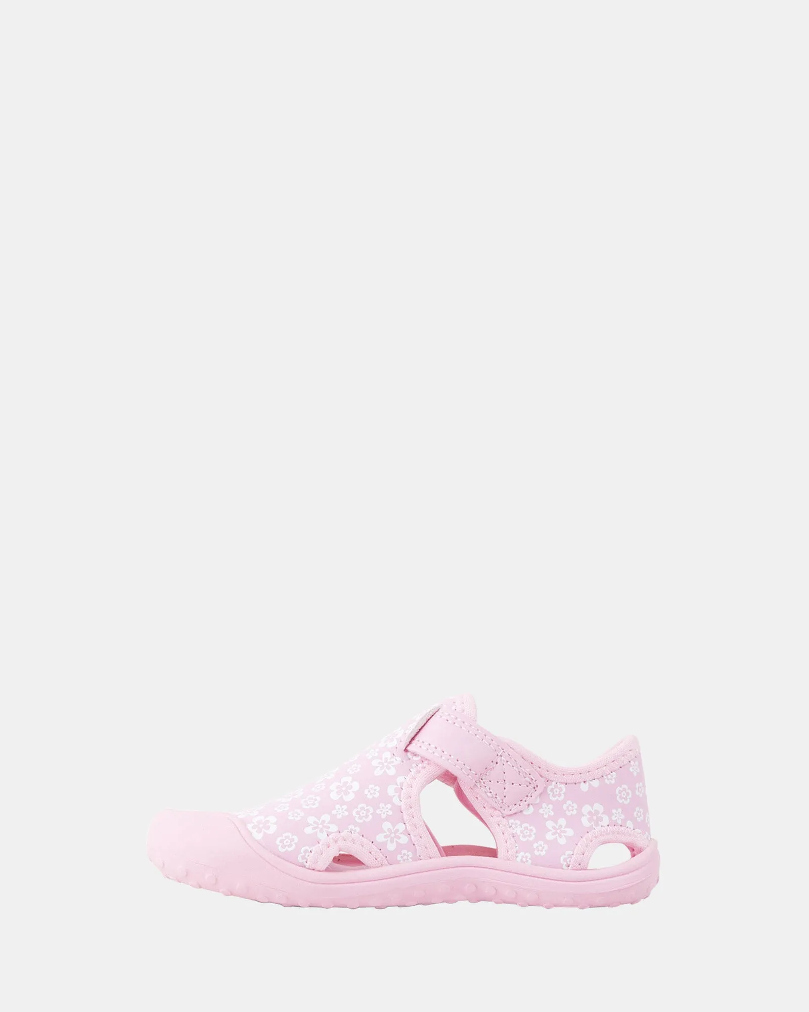 Springtime Beach Sandal Pink/White