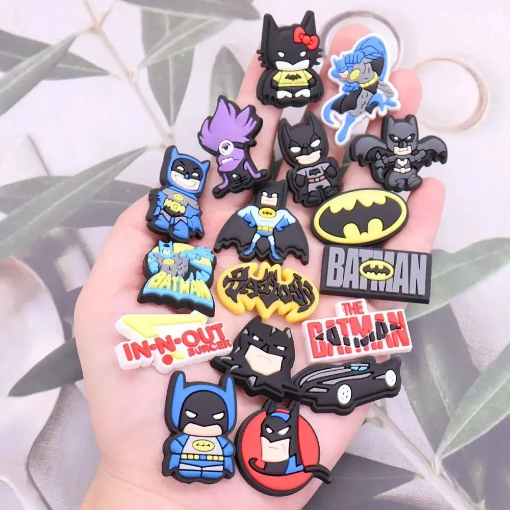 Superhero Sandal Charms - 1-15Pcs Croc Buckle