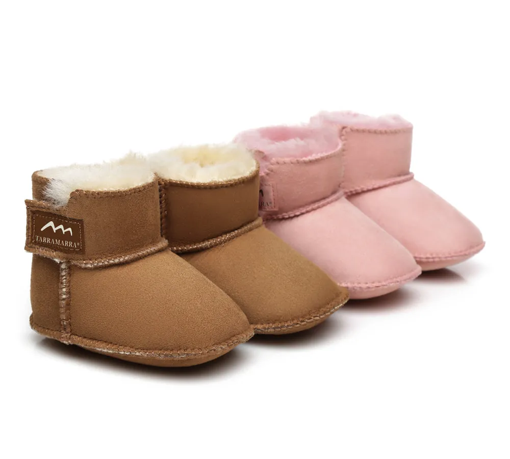 TARRAMARRA Premium Australian Sheepskin Baby Booties