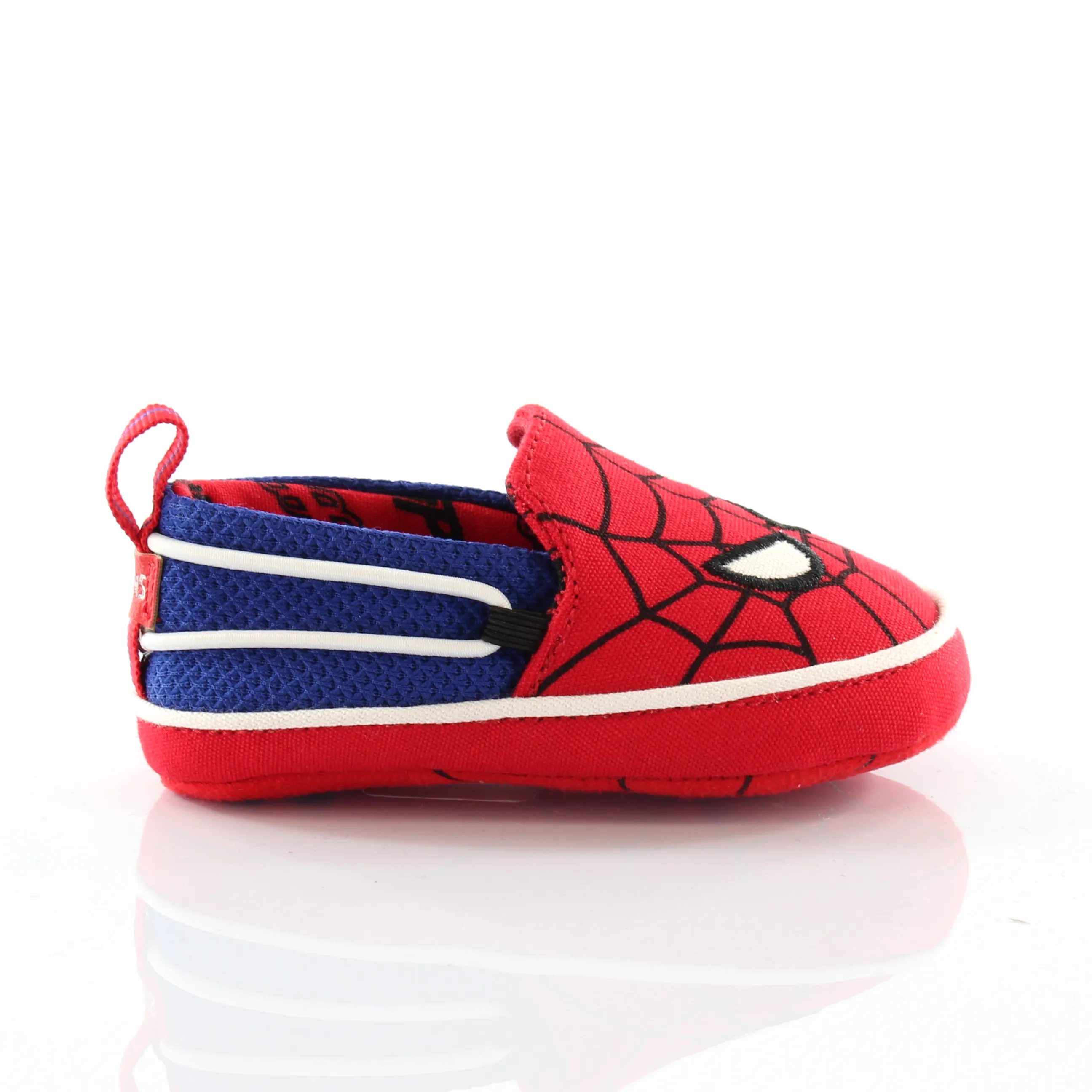 Toms x Marvel Spiderman Face Print Tiny Lima Slip On Shoes - Kids