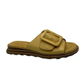 Tyche Monroe Slide Sandal in Yellow