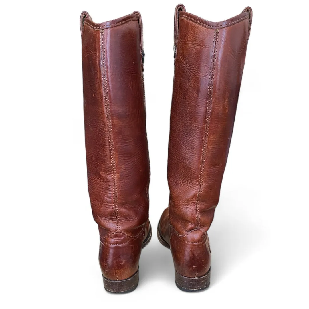 Vintage Frye Brown Riding Boots