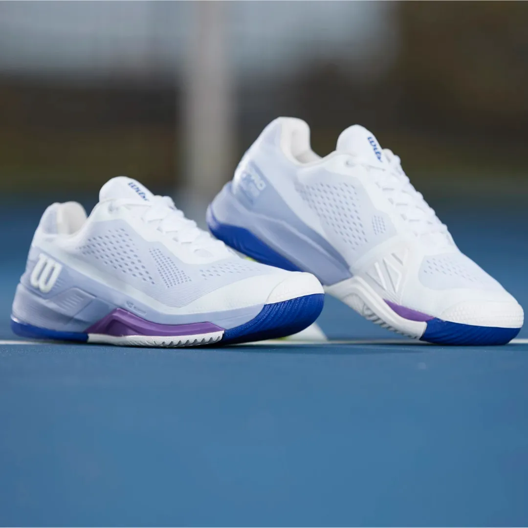 Wilson Rush Pro  4.0 Womens Tennis Shoes -  White/Eventid Blue