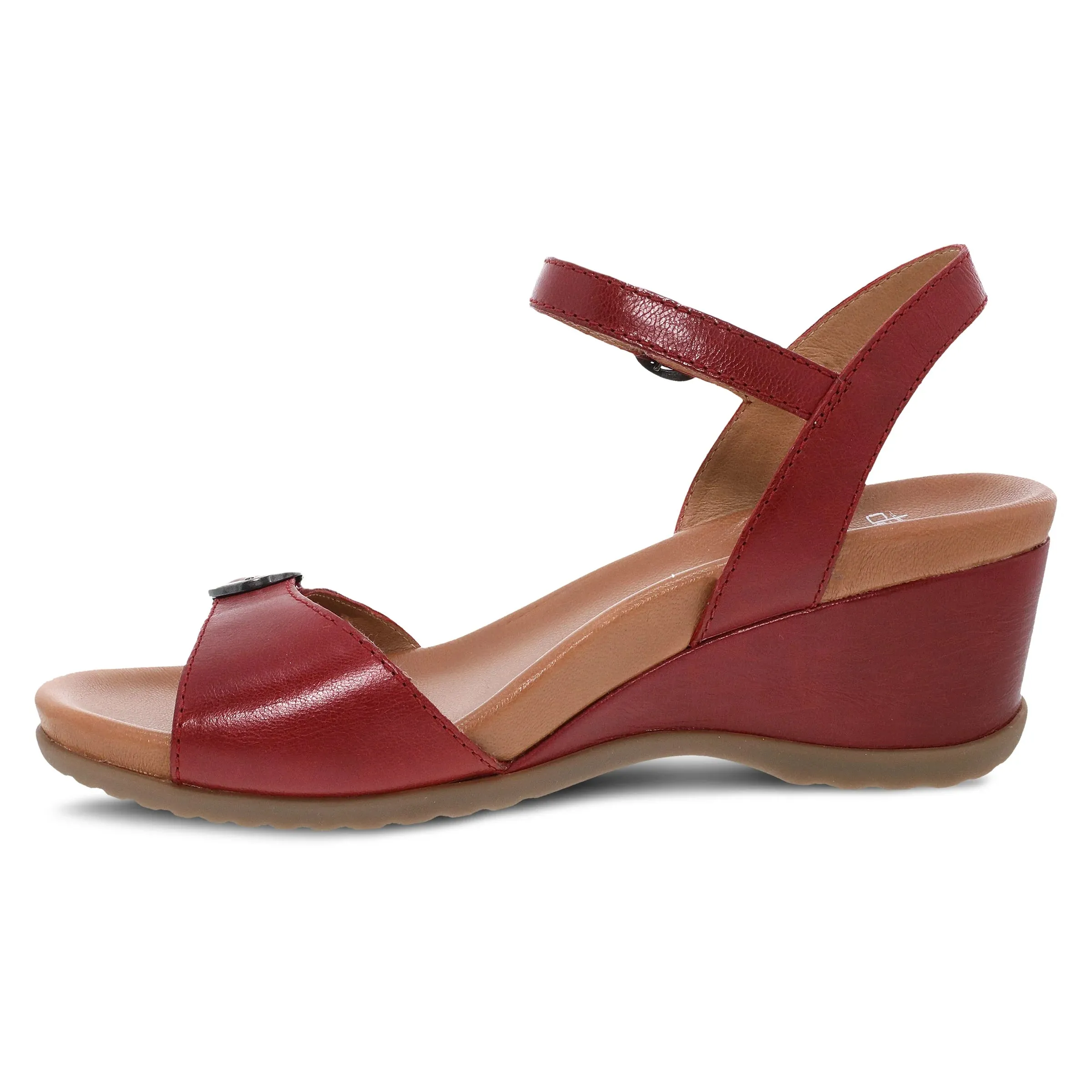 Women's Arielle Glazed Leather Sandal