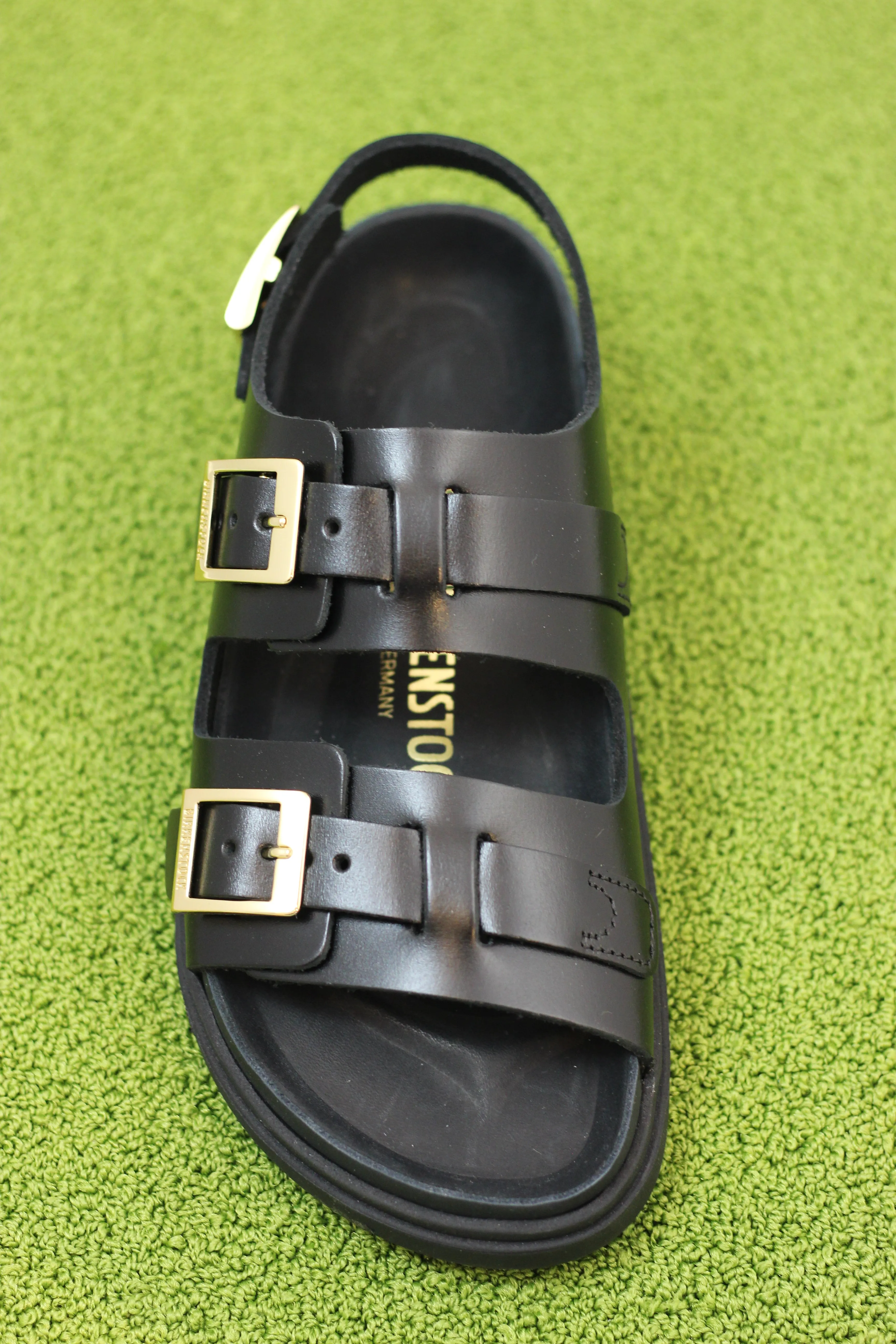 Women's Cannes Exquisite Sandal - Black Leather