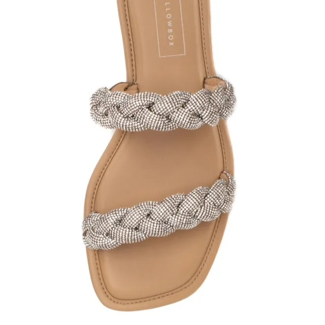 Yellowbox - Davie Crystal Flat Sandal