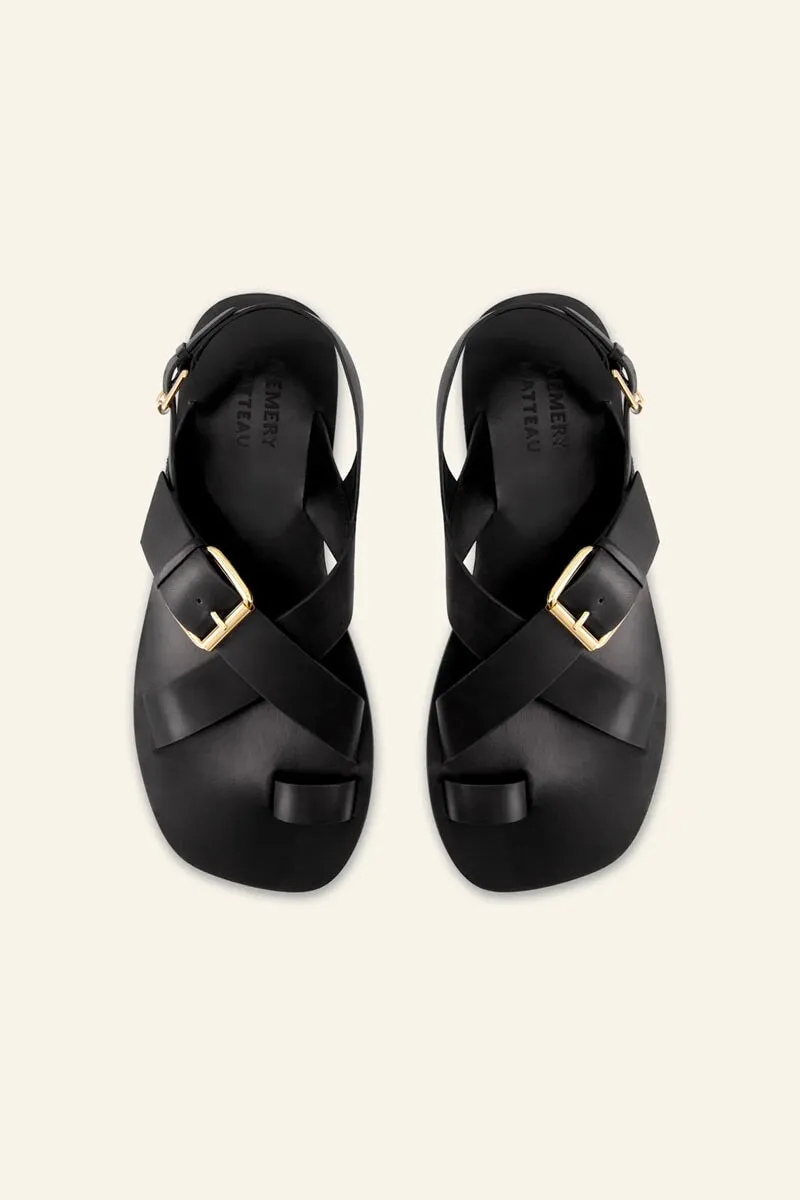 ZAHARA SANDAL-BLACK