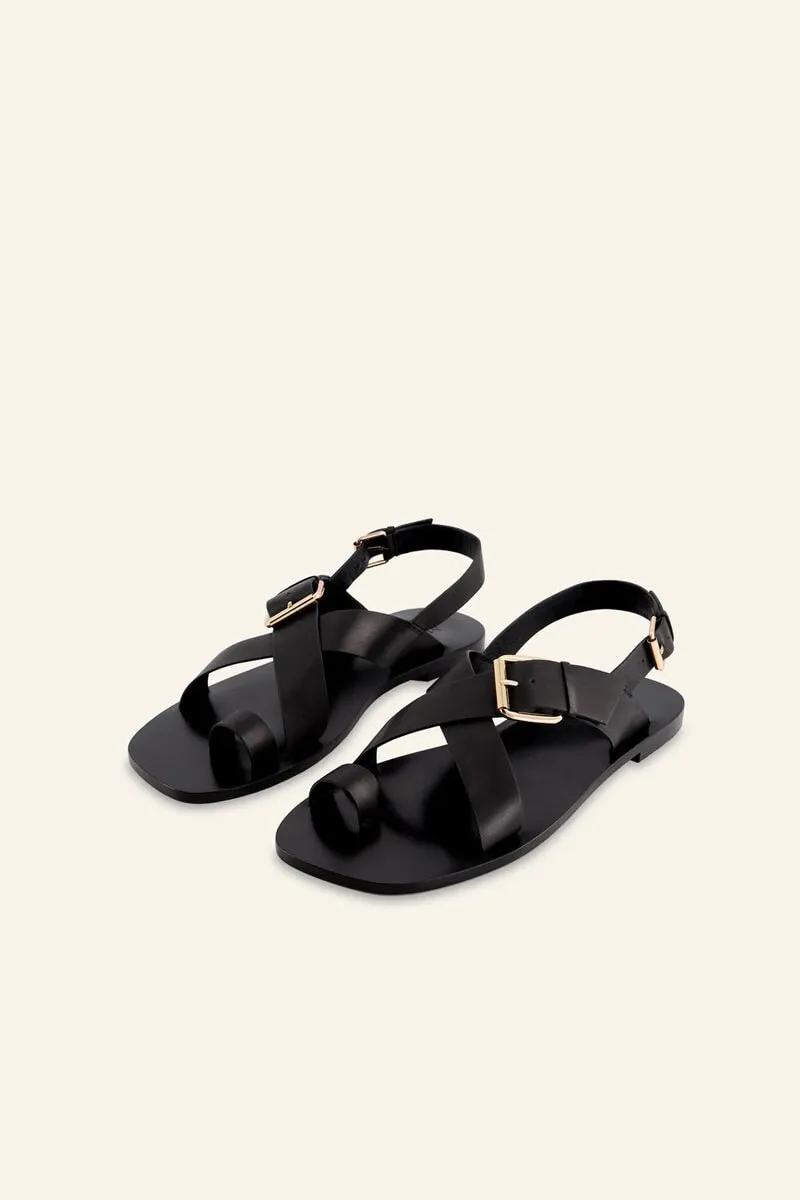 ZAHARA SANDAL-BLACK